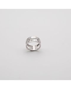 Anillo 3 diamantes