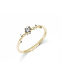 Anillo Lluvia de Diamantes