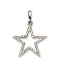 Colgante Estrella Diamantes
