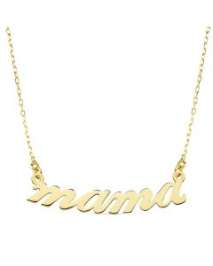 COLLAR ORO AMARILLO MAMA