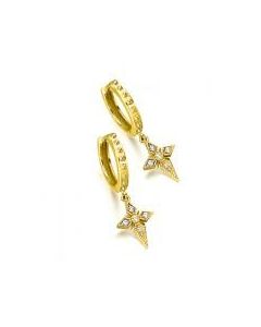 Criollas Cruz Art Deco y Diamantes
