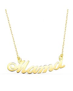 GARGANTILLA ORO AMARILLO MAMA