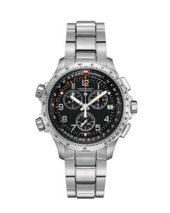 HAMILTON KHAKI X-WIND GMT CHRONO QUARTZ