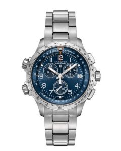 HAMILTON KHAKI AVIATION X-WIND GMT CHRONO QUARTZ