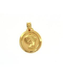 Medalla Vírgen Niña Redonda