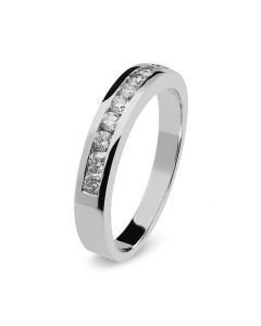 Media alianza de diamantes (Total 0,30 quilates)