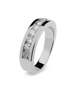 Media alianza de diamantes (Total 1Kt)