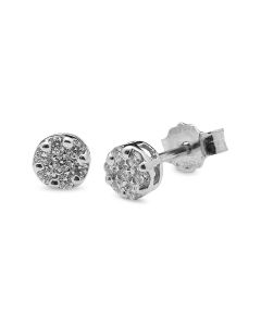Pendiente Roseton Diamantes 0,25 Quilates