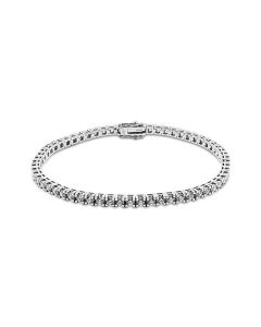 Riviere en oro blanco y diamantes TOTAL 4,56 KILATES