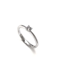 Solitario diamante 0.08 CTS