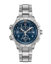 HAMILTON KHAKI AVIATION X-WIND GMT CHRONO QUARTZ
