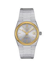 TISSOT PRX POWERMATIC 80 35MM STEEL AND 18K GOLD BEZEL