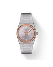 TISSOT PRX 35MM POWERMATIC 80 STEEL & 18K GOLD BEZEL