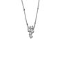 Colgante oro blanco y diamantes desmontable
