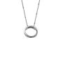 Colgante oro blanco y diamantes desmontable